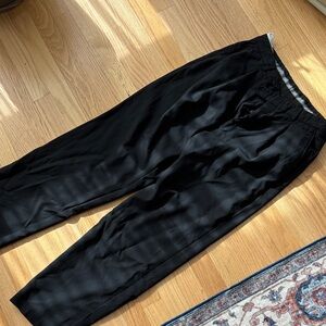 Giorgio Armani Black Men's Dress Trousers